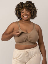 Load image into Gallery viewer, Sublime® Hands-Free Pumping &amp; Nursing Bra | Latte