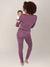 Load image into Gallery viewer, Jane Nursing Pajama Set | Burgundy Plum