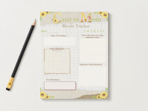 planner, wellness tracker, journal for moms