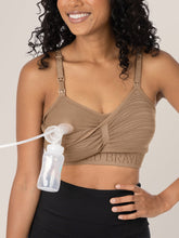 Load image into Gallery viewer, Sublime® Hands-Free Pumping &amp; Nursing Bra | Latte