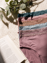 Load image into Gallery viewer, High-Waisted Postpartum Underwear Pack | Dusty Hues