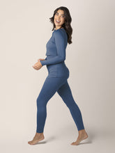 Load image into Gallery viewer, Jane Nursing Pajama Set | Slate Blue