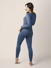 Load image into Gallery viewer, Jane Nursing Pajama Set | Slate Blue