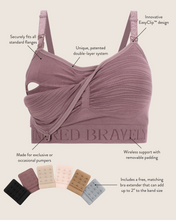 Load image into Gallery viewer, Sublime® Hands-Free Pumping &amp; Nursing Bra | Latte