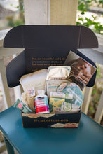 Load image into Gallery viewer, Cater to Mom Postpartum Subscription Box -  new mom gift,   thoughtful postpartum gift box with recovery essentials for new mothers